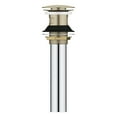 thumbnail image 3 of Grohe Repair Parts 48656EN0 Bathroom Sink Push Drain with Overflow in Grohe Brushed Nickel, 3 of 3