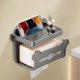 thumbnail image 1 of Wall Mounted Bathroom Storage Rack Wall Mounted Storage Box Paper Drawer Box Non Perforated Tissue Box, 1 of 6