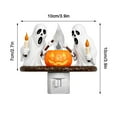 thumbnail image 6 of Halloween Night Light LED,Ghost Campfire Nightlight,Campfire Flickering Night Lights Plug into Wall,Halloween Decorations for Party,Adults,Kids,Gift, 6 of 7