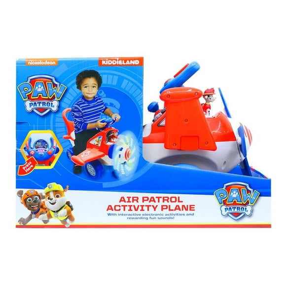 Montable Paw Patrol Activity Plane