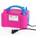 thumbnail image 1 of Portable Dual Nozzle Rose Red 110V Electric Balloon Blower Pump/Electric Balloon Inflator for Decorations, 1 of 5