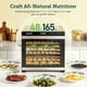 thumbnail image 5 of Deshidratador de alimentos COSORI, 10 bandejas, 1000 W, 16,2 pies², acero inoxidable, 5 of 6