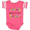 thumbnail image 3 of Inktastic Grannys Girl Bright Flowers Girls Baby Bodysuit, 3 of 5