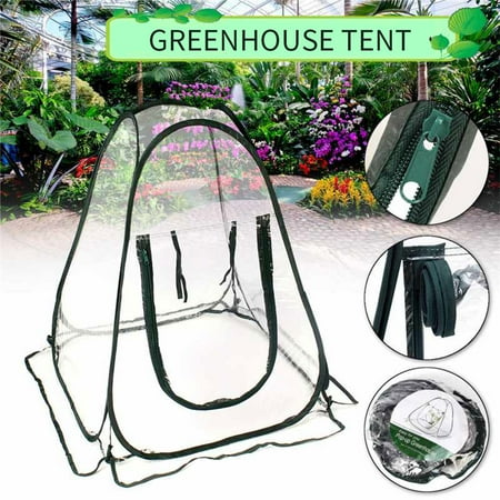 

Atopoler Mini Plants Grow Tent Greenhouse Pvc Plastic Outdoor Garden Indoor Flowers Kit Mini Small Greenhouse for Plant Outdoors Indoor