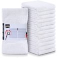 thumbnail image 1 of Utopia Towels Fregonas Para Barra De Cocina, Paquete De 12, 16 Por 19 Pulgadas, 100% Algodón, Toallas Blancas Súper Absorbentes, Toallas De Limpieza Multiusos Para El Hogar Y Las Barras De La Cocina, 1 of 8