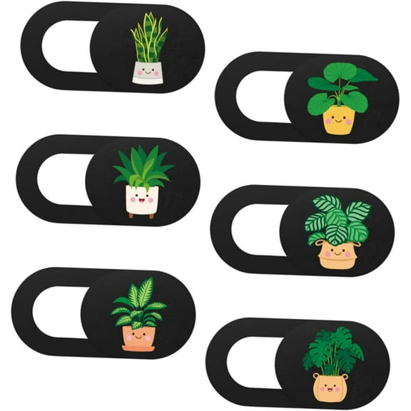 6pcs Camera Cover Computadoras Laptop Desktop Camera Tabletop Accessories Computer Camera Cover Webcam Cover Slide for Computer Camera Cover for Tablet Webcam Cover Slider PC