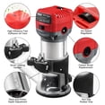 thumbnail image 3 of Enrutador de madera TEENO de 1,25 HP, 6,5 A, 13000-33000 RPM con juego de 15 brocas, 3 of 7