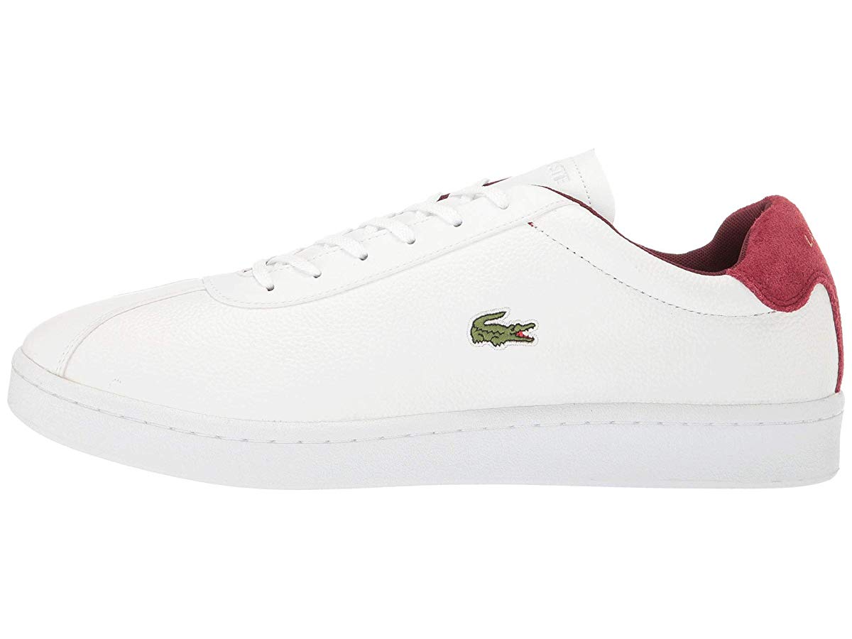 Lacoste Masters 319 1 White/Dark Red - image 3 of 6