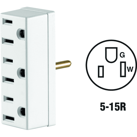 Leviton Electrical Accessory in White — UL Listed for US Residential Electrical Code Compliance, Drop-in NEC-Standard Wiring