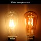 thumbnail image 3 of Bombilla LED de cristal para decoración del hogar, filamento ST64, 6 piezas, 6W, 8W, E27, B22, Retro, Edison, Vintage, 220V, 240V, 2700K, 4000K, 3 of 4