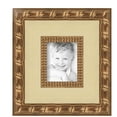 thumbnail image 2 of ArtToFrames 4" x 5" Gold Bamboo Cream Bronze Picture Frame, 4x5 inch Gold Wood Poster Frame (WOM-5255),  Pack, 2 of 7