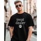 thumbnail image 2 of Men T-Shirt,Soft Crewneck Tee Shirt Treat Dealer Words Short Sleeve Casual T Shirts, 2 of 8