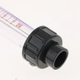 thumbnail image 4 of Tube de Mesure de Débit de Liquide d'Eau Rotamètre Débitmètre 10-100L/H Gris+ Clair, 4 of 8