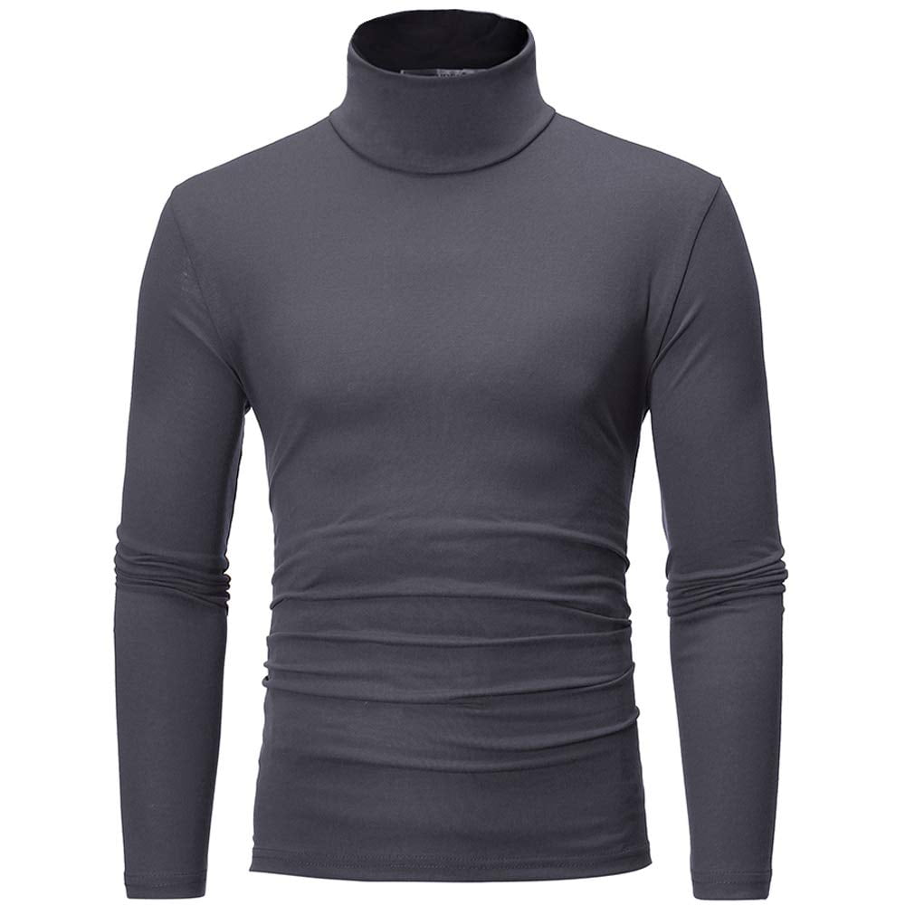 DuAnyozu Men Warm Sweater High Collar 