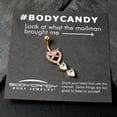 thumbnail image 6 of Body Candy Womens 14G 316L Surgical Steel Navel Bright Ring Piercing Heart Butterfly Dangle Belly Button Ring, 6 of 8