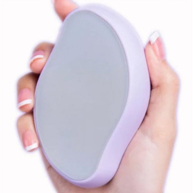 Smärtfri fysisk hårborttagning Depiladora Crystal Hair Eraser violeta Sincero Electrónica