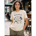 thumbnail image 2 of Jimothy Raccoon Shirt Animal Lover Shirts For Women Men Feral V Neck Tshirt, 2 of 6