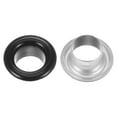 thumbnail image 4 of Uxcell 100 Set Grommets Kit Metal Eyelets 0.24" Hole Tiny Grommet for Shoes Clothes Belt Bag DIY Project, Black, 4 of 4