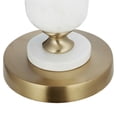 thumbnail image 5 of A&B Home Marble & Metal Pebble Pillar Holder - 5.1" x 5.1" x 11" - Gold/White, 5 of 5