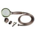 thumbnail image 2 of Dura Faucet D6U-DFSA470KSN Pressure Assist Shower Wand & Hose Kit, Nickel, 2 of 2