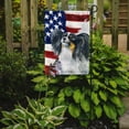 thumbnail image 2 of Papillon Patriotic Garden Flag, 2 of 2