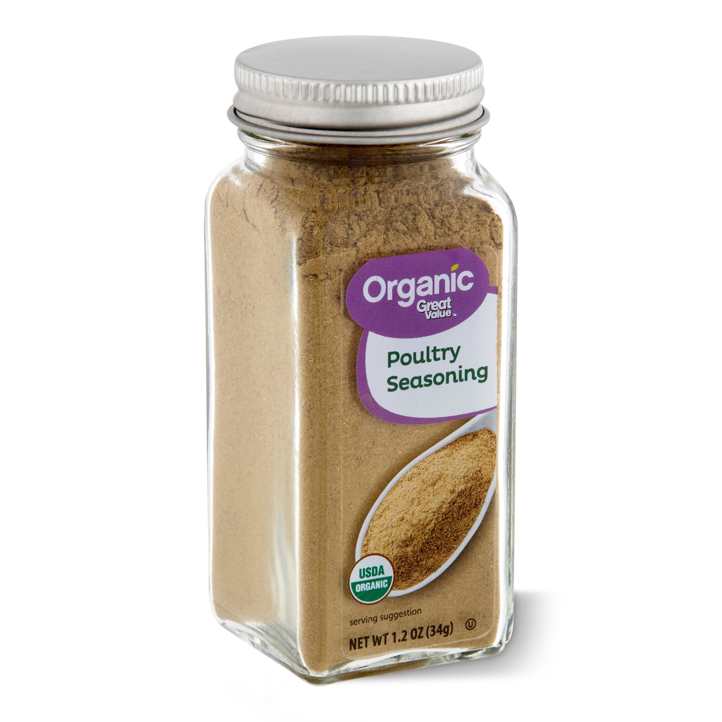 Great Value Organic Poultry Seasoning 1 2 Oz Walmart Com Great Value Organic Poultry Seasoning 1 2 Oz Walmart Com