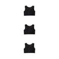 thumbnail image 1 of Chaleco moldeador de senos Sonducket camiseta sin mangas estirable ropa interior Trans para el pecho reforzada Negro, 1 of 6