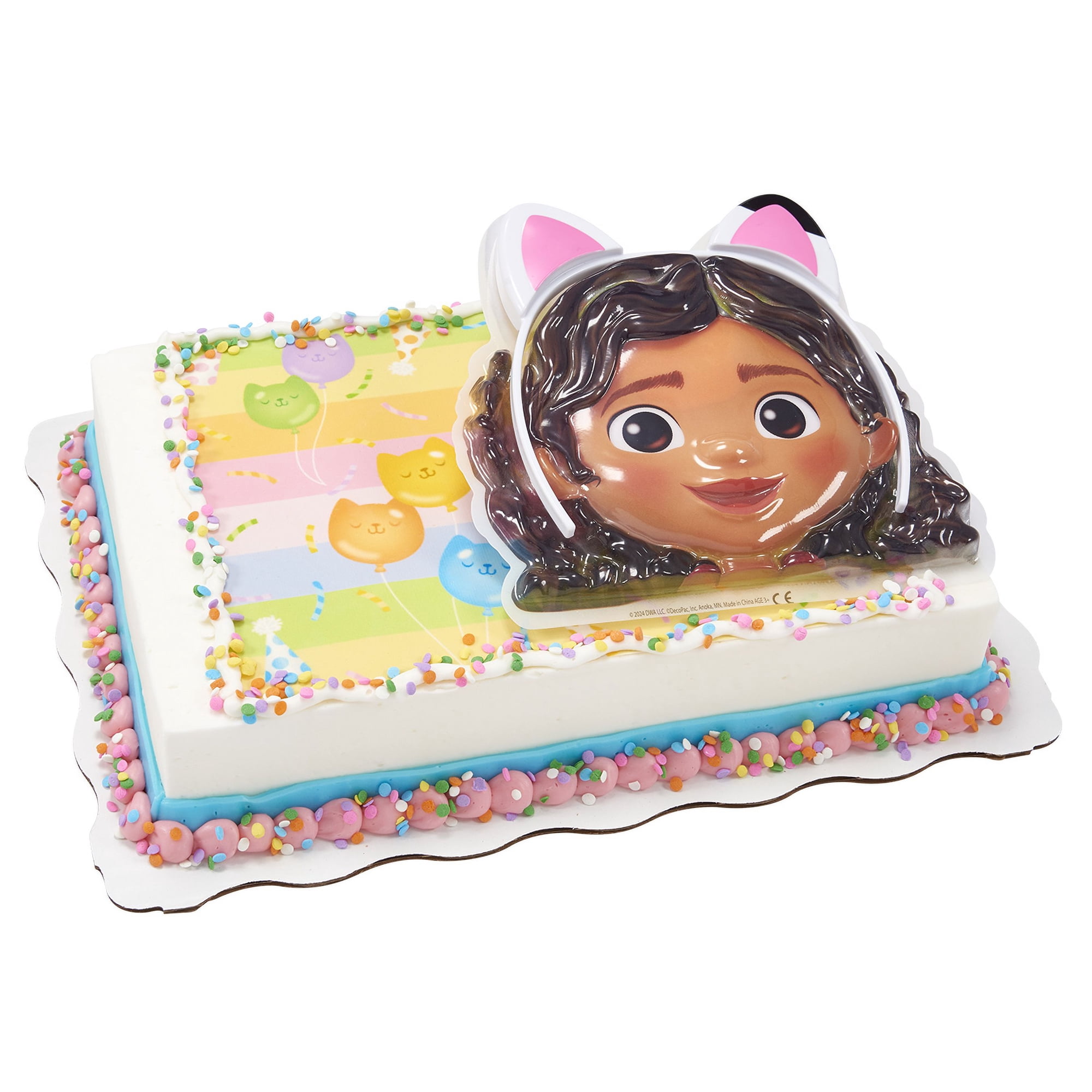 Gabby's Dollhouse Sheet Cake