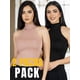 thumbnail image 5 of Pack 2 Playeras de Mujer Unitalla Camisetas de Dama Ajuste Perfeto Blusas Dama Casuales Camisa Mujer Casual O Deportiva Mujer Blusa, 5 of 9