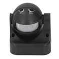 thumbnail image 4 of Motion Sensor Detector Switch, AC 110-240V Infrared Motion Sensor ABS  For School For Toilet Black, 4 of 8