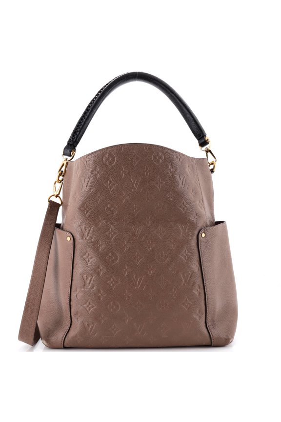 Pre-Owned Bagatelle Hobo Monogram Empreinte Leather By Rebag