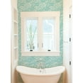 thumbnail image 3 of Nuwallpaper Teal Saybrook Peel & Stick Wallpaper 20.5-in x 18-ft, 3 of 8