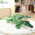 thumbnail image 2 of 105/165cm Stuffed Animal Real Life Alligator Plush Toy Simulation, 2 of 5