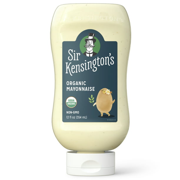 Sir Kensington's Mayonnaise, Organic Mayo, 12 oz - Walmart.com ...