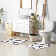 thumbnail image 6 of Yayeee Bath Rug for Bathroom Floor Non Slip Rectangle Fluffy Soft Absorbent Mat, 16"x24", Football Player Pattern, 6 of 7