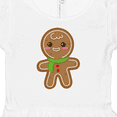 thumbnail image 3 of Inktastic Gingerbread Christmas Girls Baby Dress, 3 of 4
