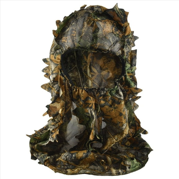 Camouflage Hunting 3D Face Mask Hood Outdoor Hunting Fishing Headgear Camo Hat,1*Outdoor mask tactical headgear,Camouflage