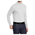 thumbnail image 4 of Mafoose Men Interlock Knit Mock Male Turtleneck Sweaters White 5XL, 4 of 6
