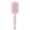 Pink, variant on Retractable Cushion Massage Comb Ergonomic One Click Self Cleaning Hair Brush Anti Static Hair Styling Detangling Tool For All Hair Types White 10.24 inches / 26.0 cm