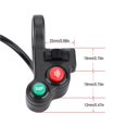 thumbnail image 4 of Toystoory DK-04 3-en-1 Interruptor de luz de cabeza Señal de giro de bocina para motocicleta Scooter Patinetes eléctricos, 4 of 6