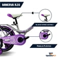 thumbnail image 3 of Bicicleta Infantil Rodada 20 Para Niña Terrafit Minerva Violeta, 3 of 5