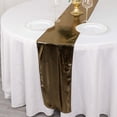 thumbnail image 6 of Efavormart Shiny Black Gold Foil Linen Table Runner Disco Mirror Ball Theme, Polyester Table Runner - 12"x108", 6 of 10