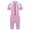 Pink, variant on Girls Boys One Piece Swimsuit Short Sleeve Wetsuit UV Sun Protection Rash Guard Swimwear Pink 10