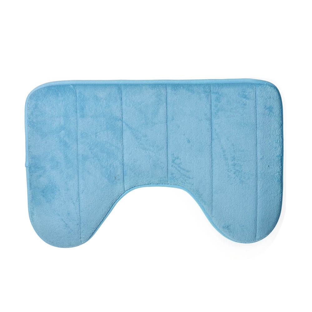 Household Slow Rebound UShaped Water Absorbing Mats Bathroom Toilet