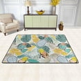 thumbnail image 2 of Dreamtimes Tropical Summer Parrot Area Rug 72 x48in Seamless Pattern Non-Slip Floor Carpet Comfort Floor Mats Decor for Indoor Living Dining Room and Bedroom Area, 2 of 7