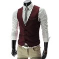 thumbnail image 1 of Chaleco de traje ajustado de negocios Peaky Blinder para hombre, 1 of 2