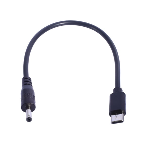 3.5mmx1.35mm to USB C Power Cord 35135 Male to USB Type C Male Plug 5V Power Charging Cable Extension Cord for LED Desk