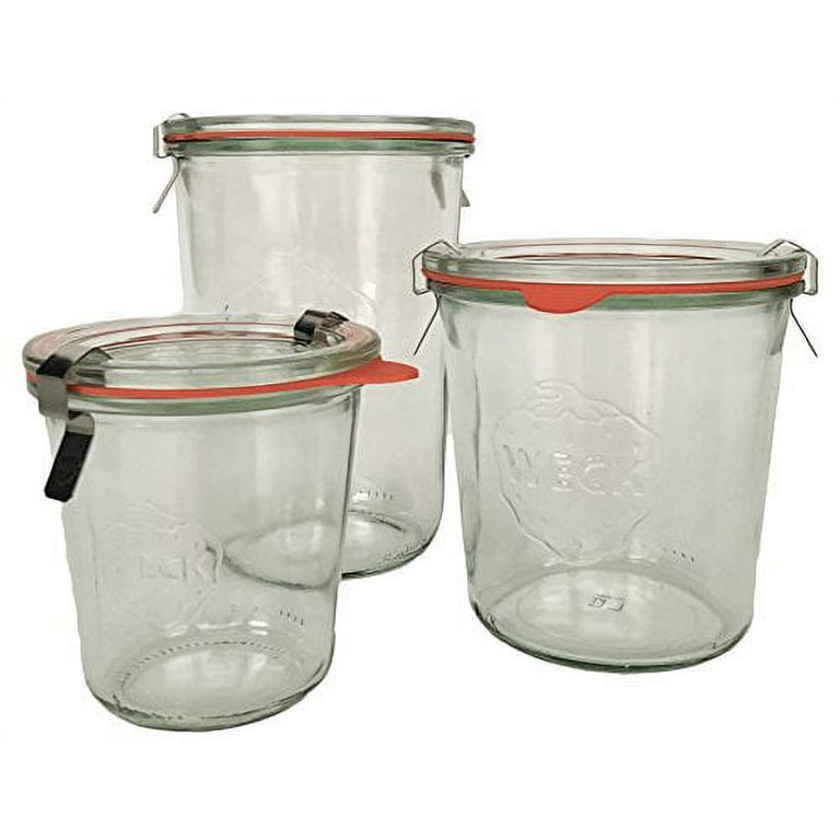 742 - 1/2 L Mold Jar (Set of 6) - Weck Jars