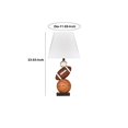 thumbnail image 5 of Benjara BM230973 Sports Themed Polyresin Frame Table Lamp, Multi Color, 5 of 5