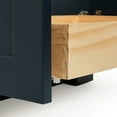 thumbnail image 5 of Ariel Taylor 31 In. Oval Sink Vanity With Carrara White Marble Countertop In Midnight Blue, 5 of 10